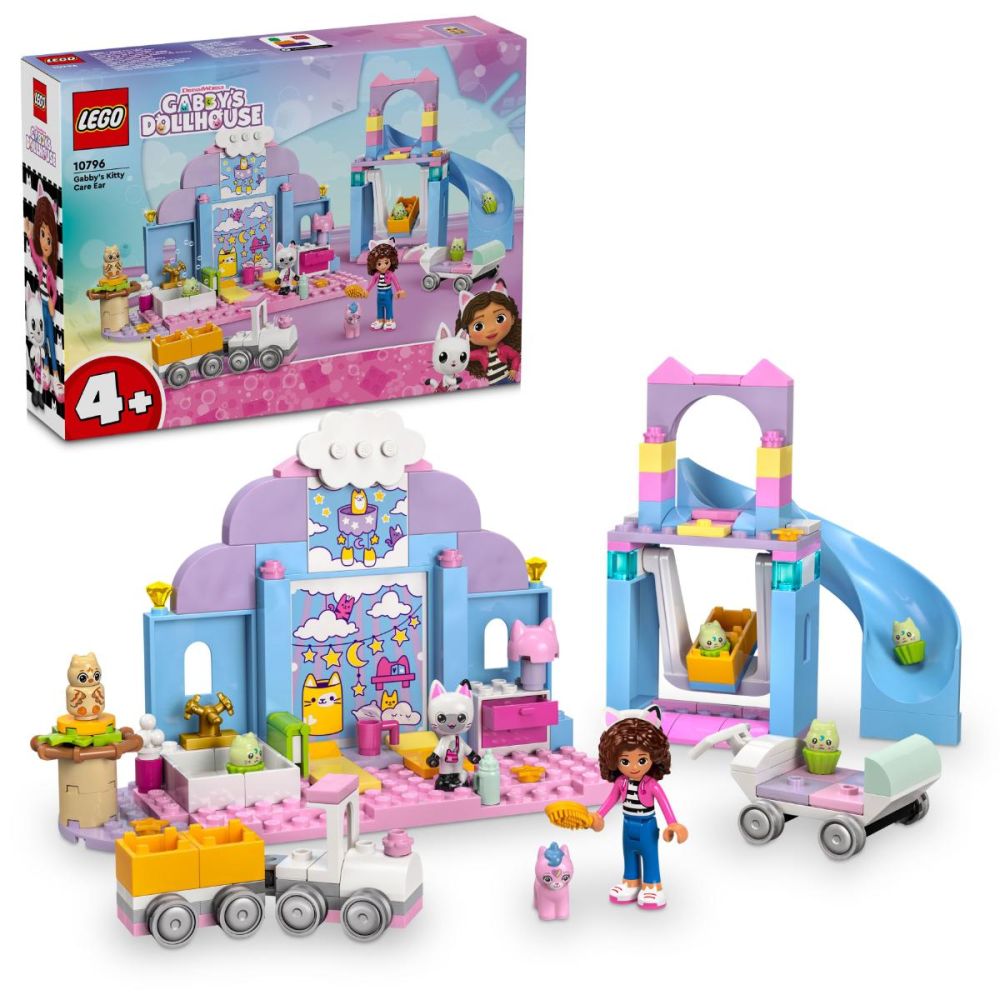 LEGO® Gabbys Dollhouse - Urechea cu Pisi-Cresa a lui Gabby (10796)