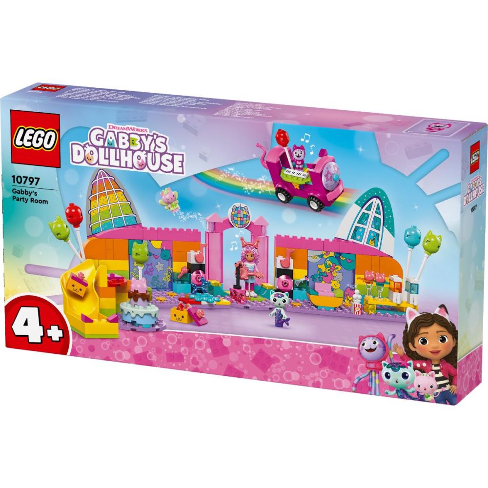 LEGO® Gabbys Dollhouse - Camera de party a lui Gabby (10797)