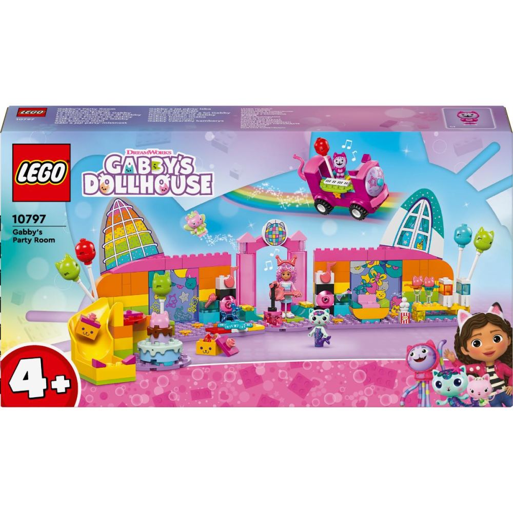 LEGO® Gabbys Dollhouse - Camera de party a lui Gabby (10797)