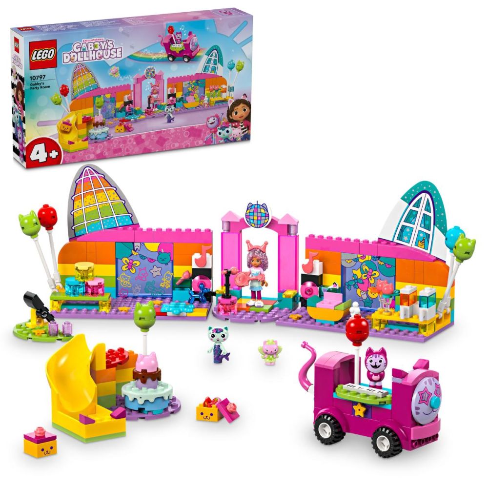 LEGO® Gabbys Dollhouse - Camera de party a lui Gabby (10797)