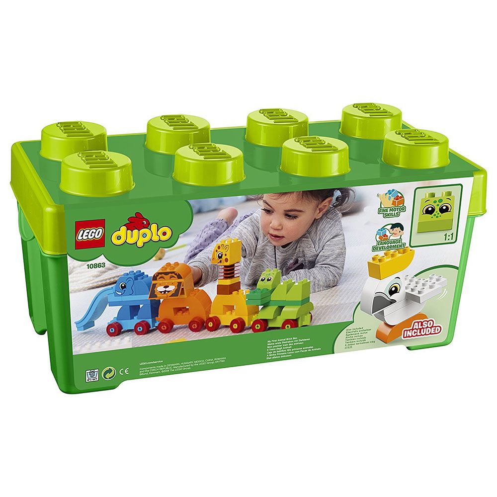LEGO® DUPLO® - Prima mea cutie de caramizi cu animale (10863)