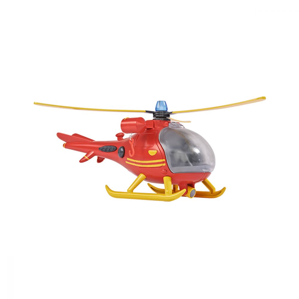 Set figurina articulata Pompierul Sam, Wallaby cu elicopter