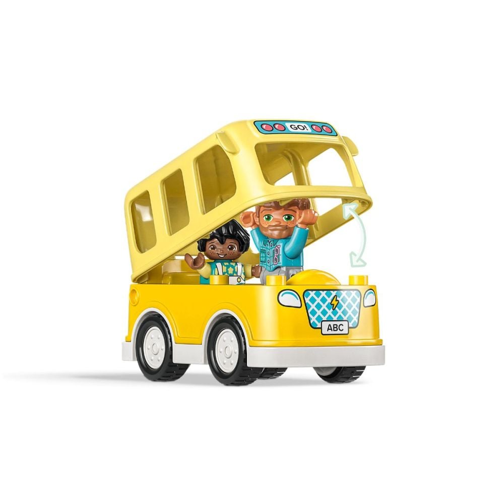 LEGO® Duplo Town - Calatoria cu autobuzul (10988)