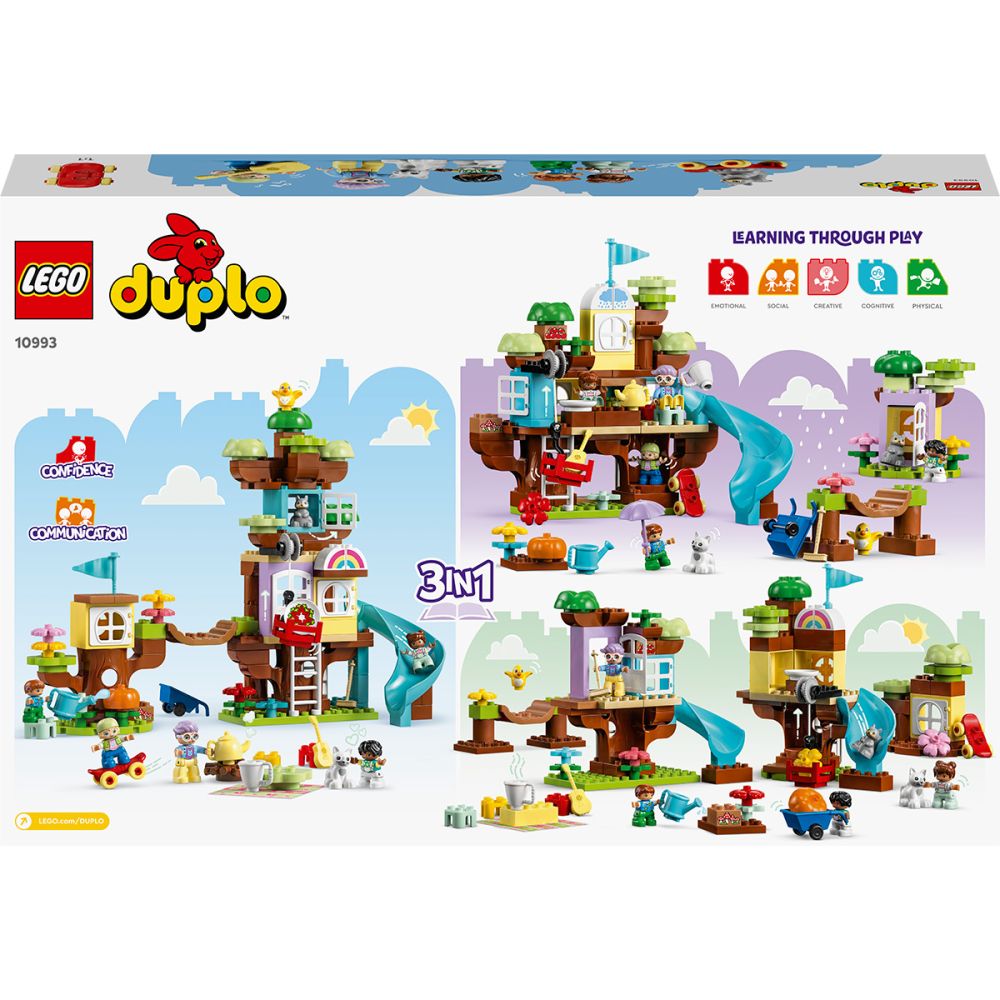 LEGO® DUPLO® - Casa din copac 3 in 1 (10993)