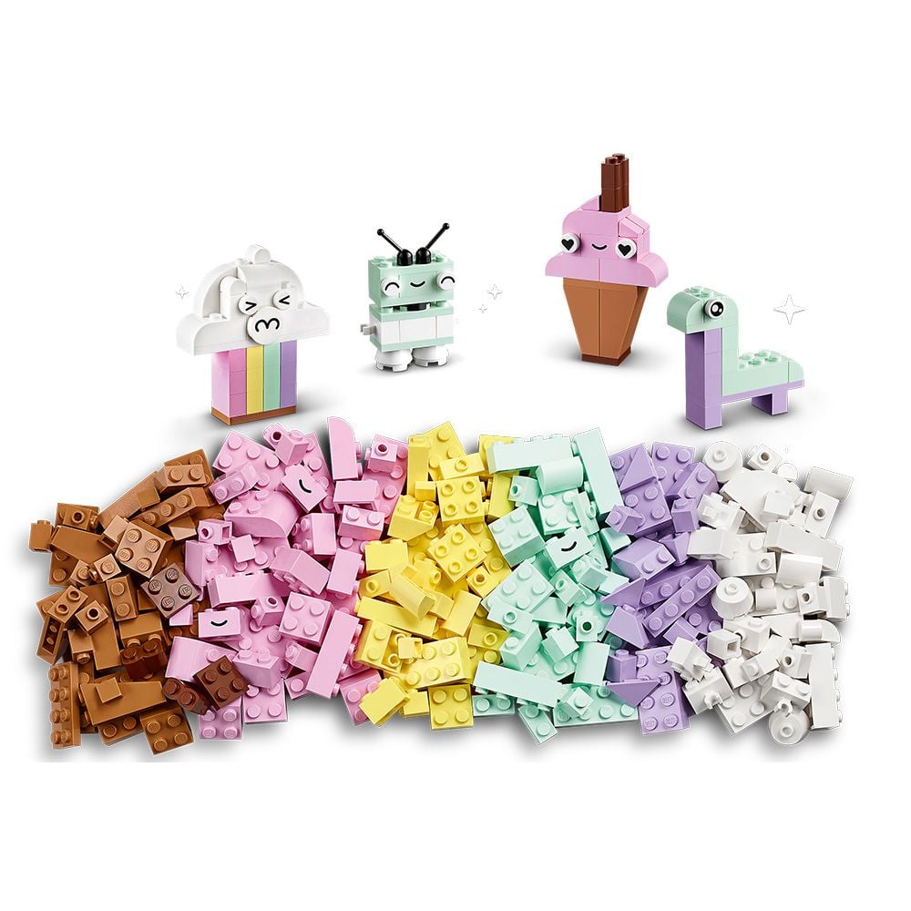 LEGO® Classic - Distractie creativa in culori pastelate (11028)