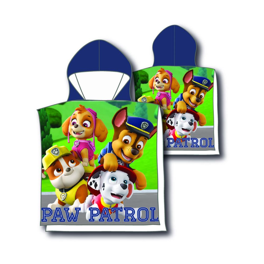 Prosop de plaja Paw Patrol, Verde