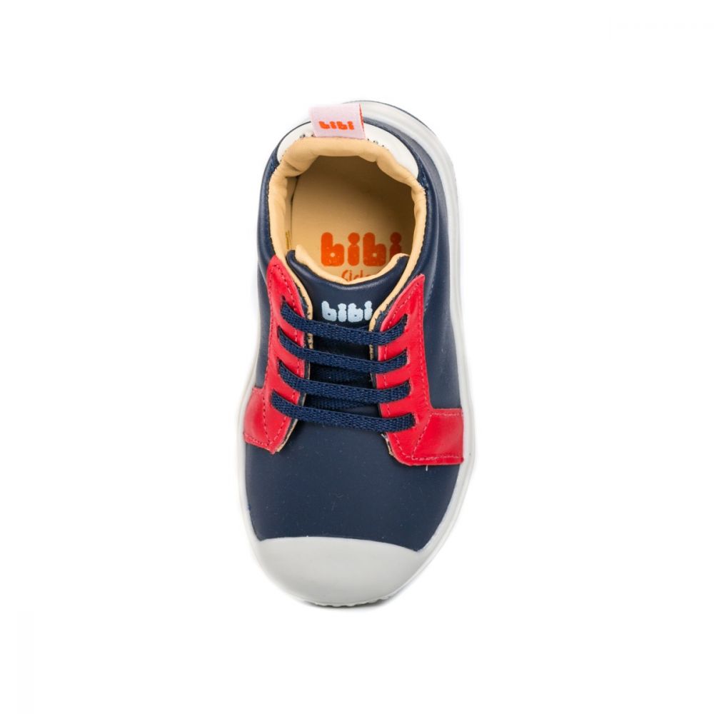 Pantofi sport cu siret Bibi Shoes Prewalker Naval, Bleumarin