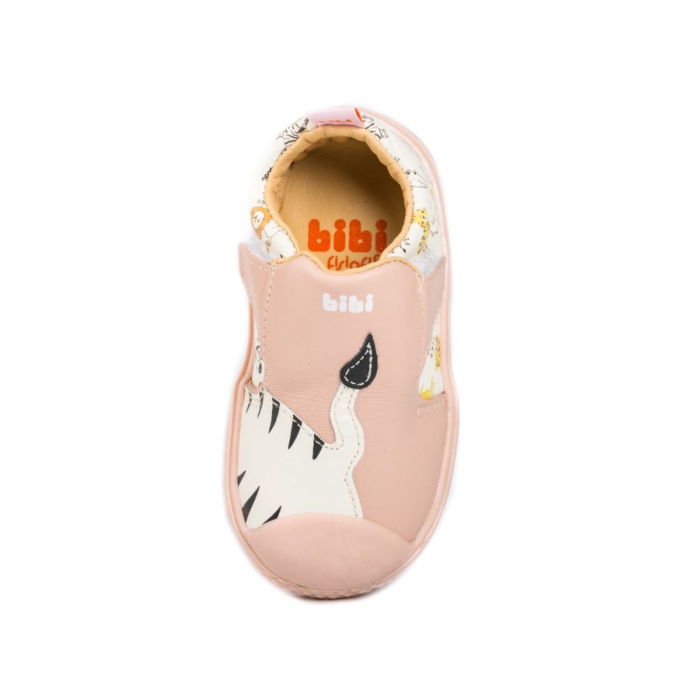 Pantofi sport Bibi Shoes Prewalker Baby Safari, Roz