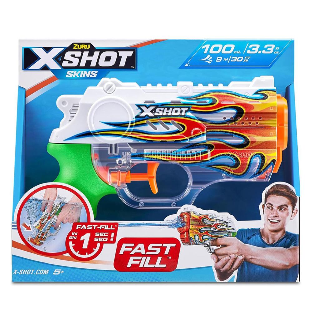 Pistol cu apa cu incarcare rapida, X-Shot Nano, Blazer | Noriel