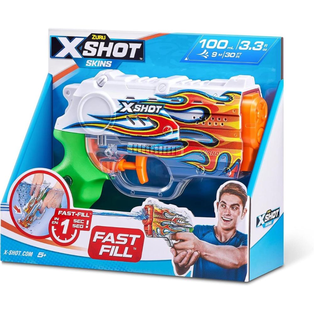 Pistol cu apa cu incarcare rapida, X-Shot Nano, Blazer