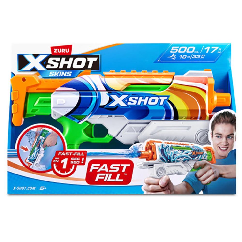 Pistol cu apa cu incarcare rapida, X-Shot Hyperload, Cruiser | Noriel