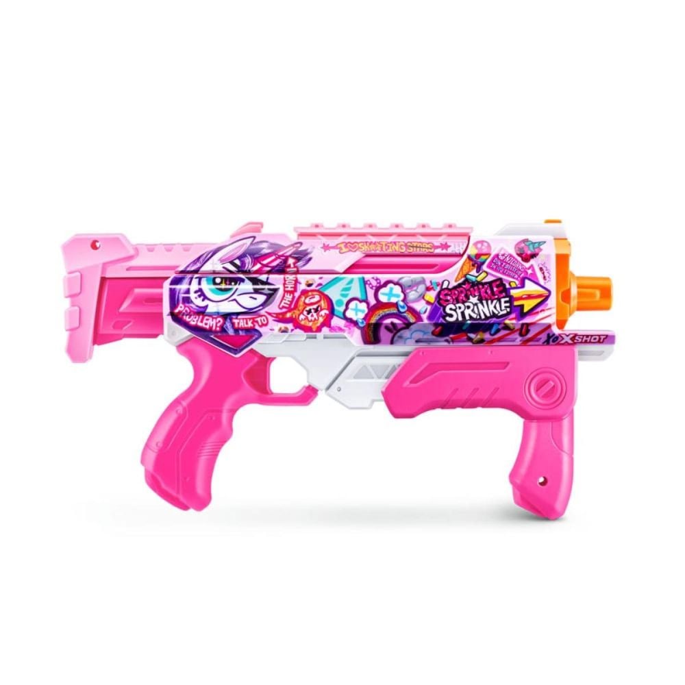 Pistol cu apa cu incarcare rapida, X-Shot Hyperload, Unicorn Splash