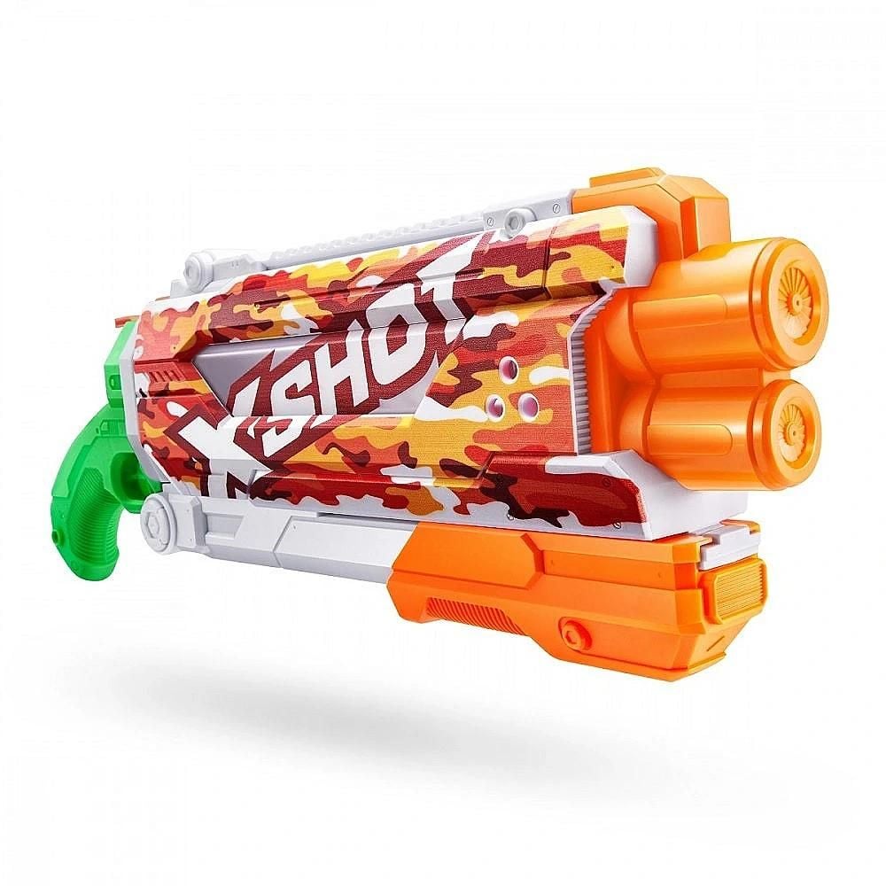 Pistol cu apa cu incarcare rapida, X-Shot, Pump Action, Sun Camo