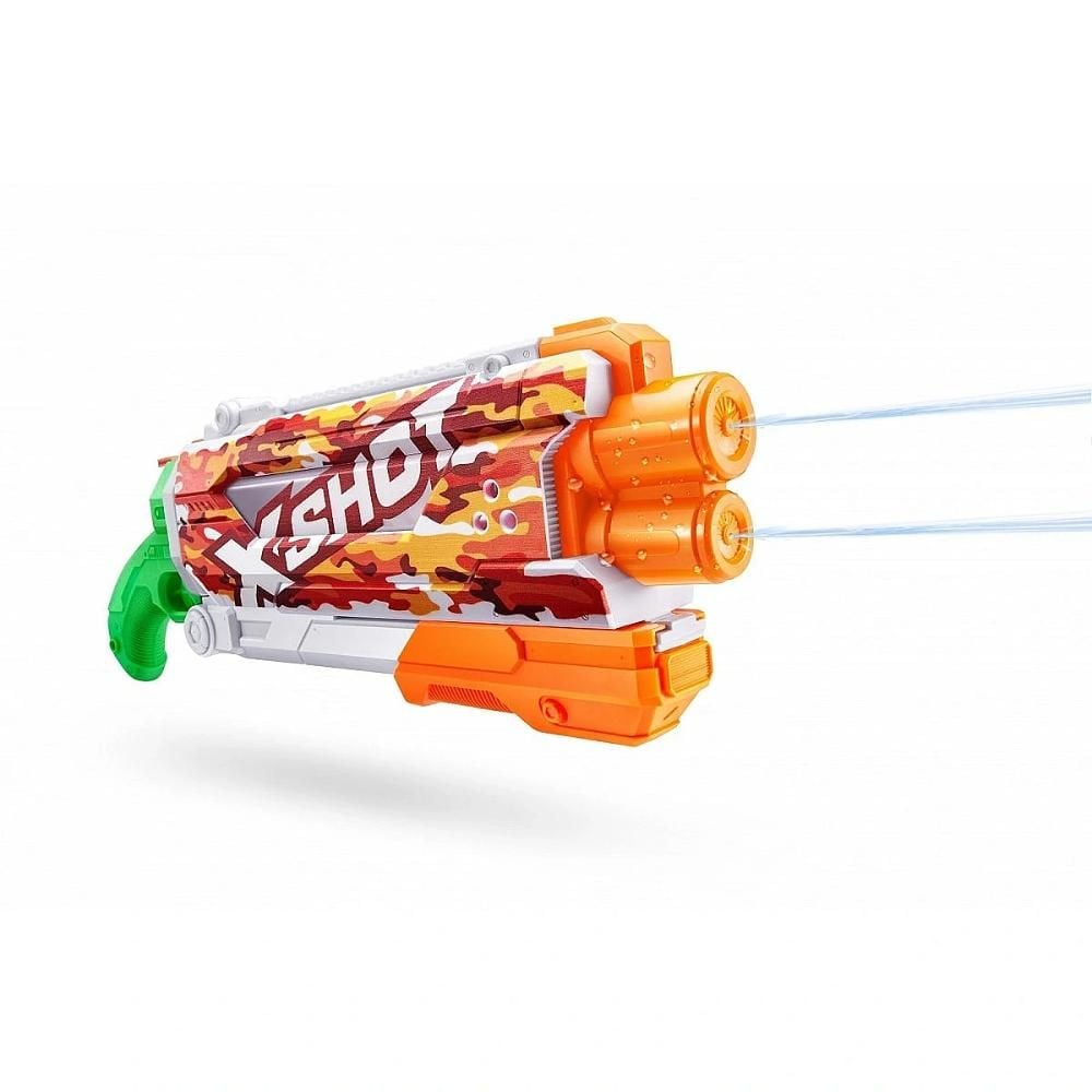 Pistol cu apa cu incarcare rapida, X-Shot, Pump Action, Sun Camo