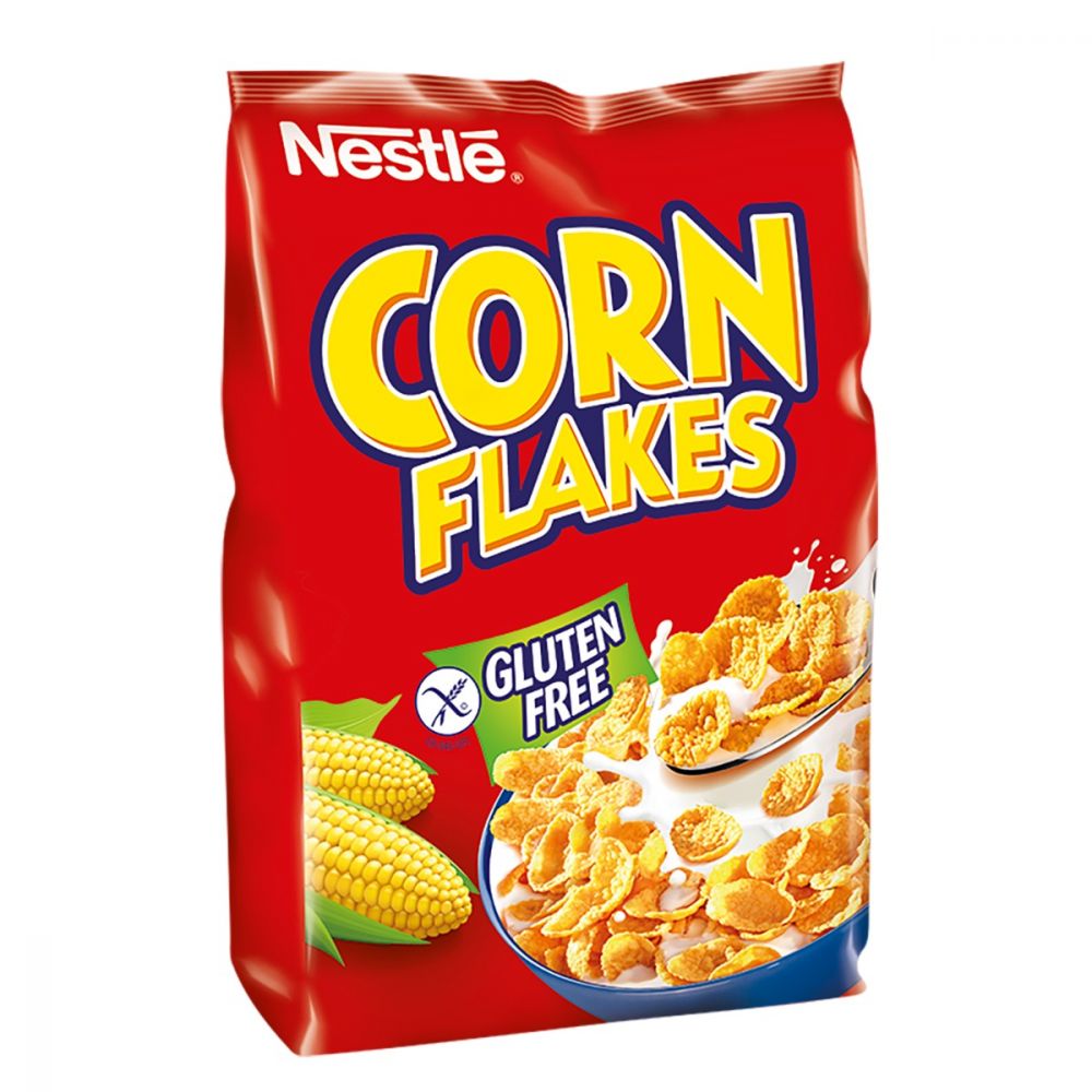 Cereale pentru mic dejun Nestle Corn Flakes, 500 g