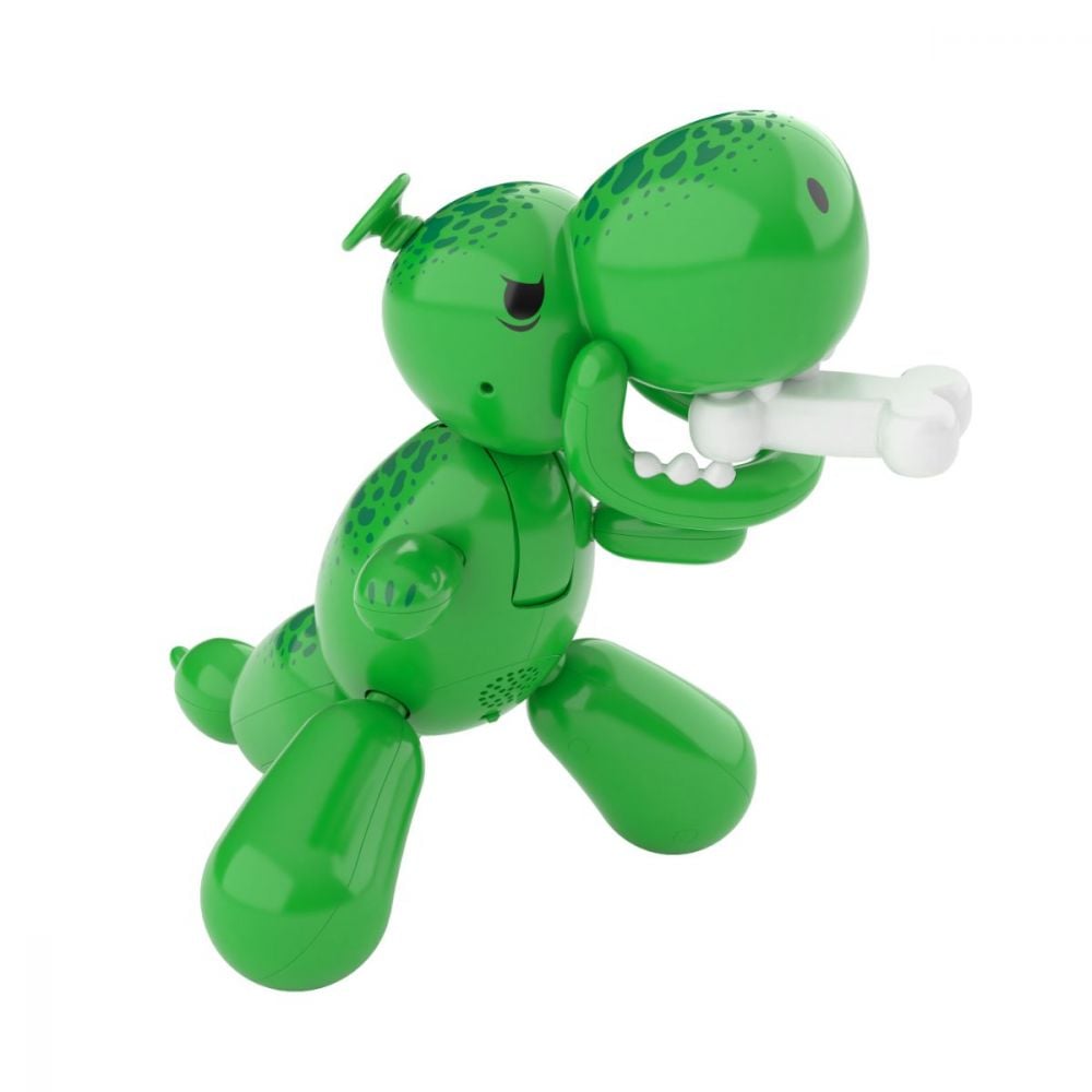 Squeakee Dino, jucarie interactiva, dinozaurul din baloane