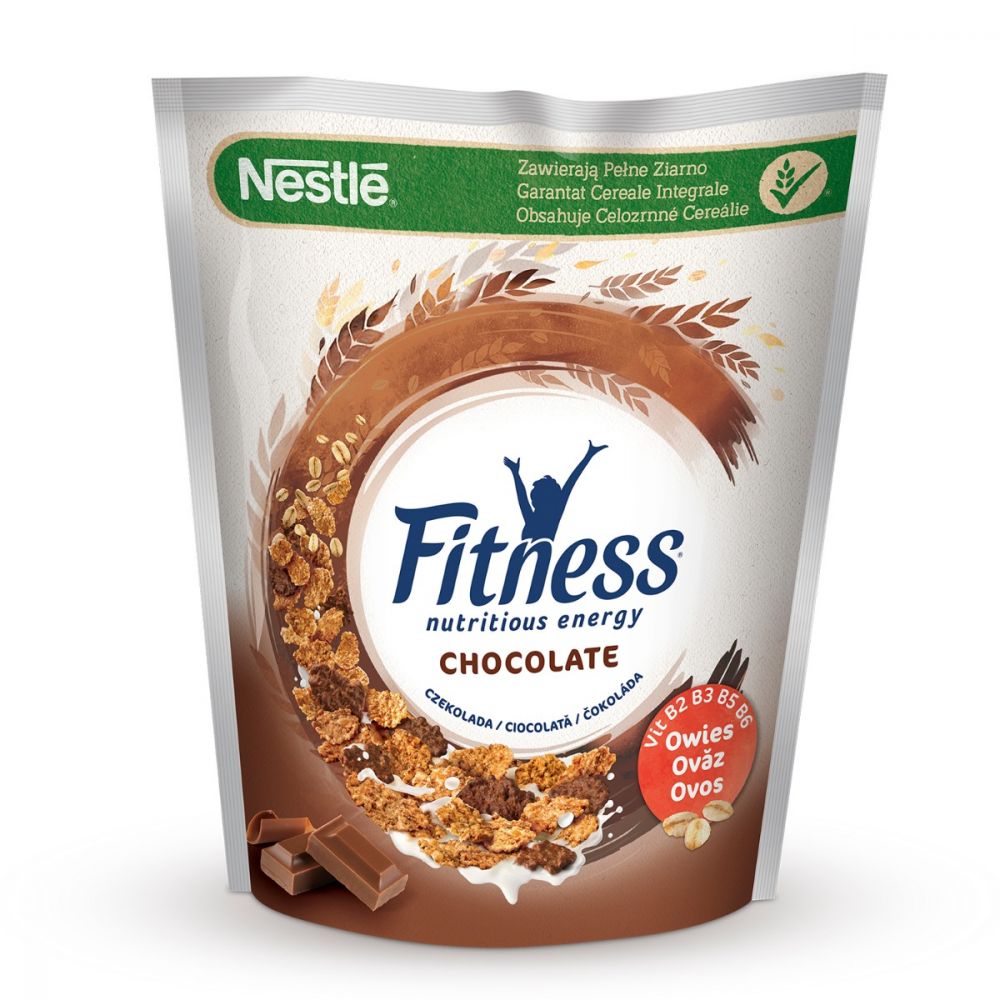 Cereale pentru mic dejun Nestle Fitness Choco, 425 g