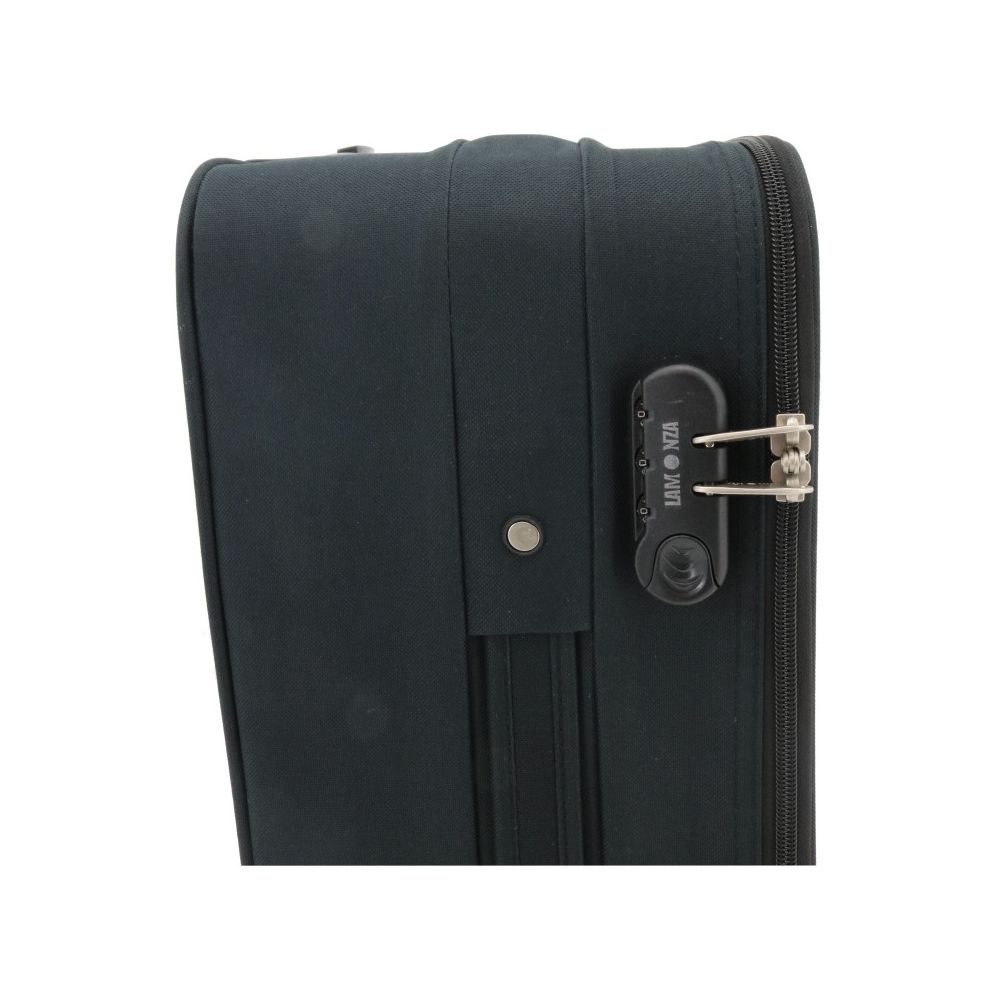 Troler Lamonza Marshal, Negru, 55 x 40 x 25 cm