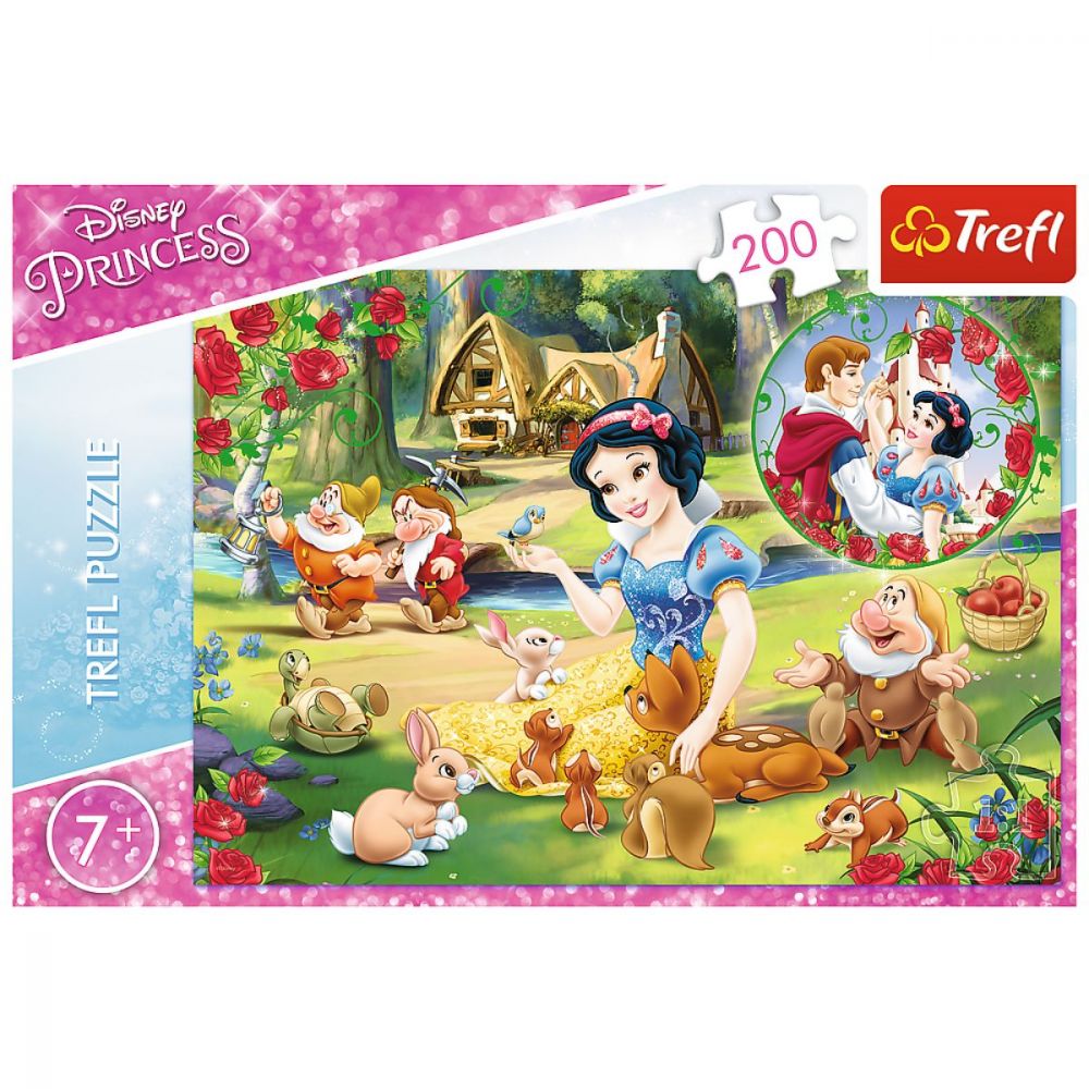 Puzzle 200 piese, Trefl, Visul iubirii, Disney Princess