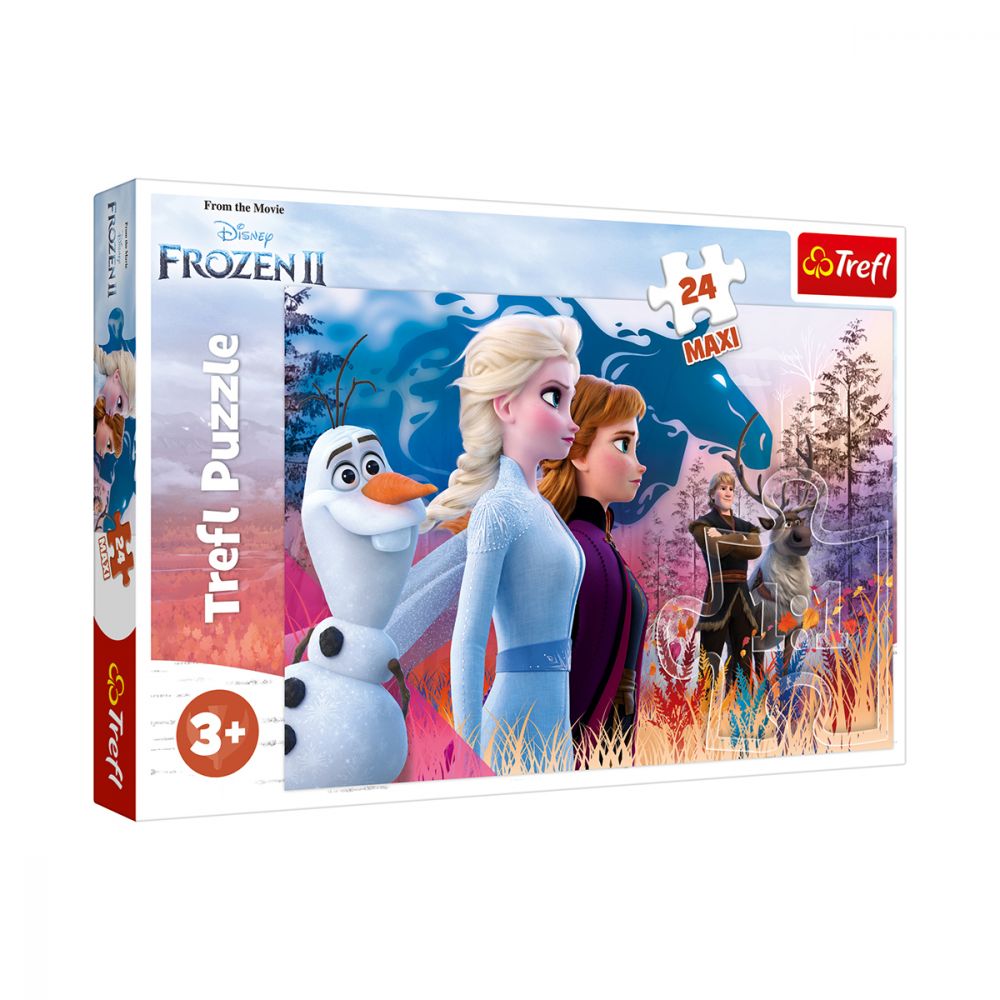 Puzzle Trefl Maxi Disney Frozen 2, 24 piese