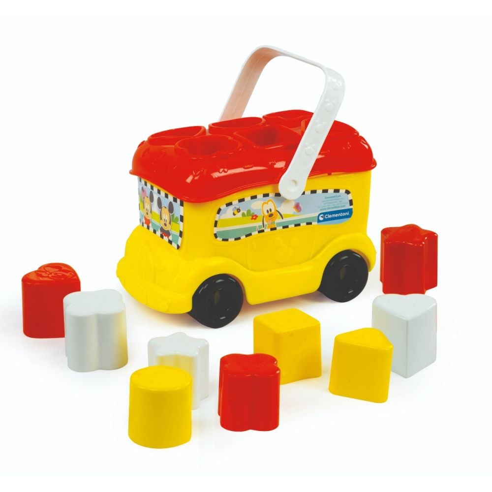 Set cu forme de sortat, Clementoni, Mickey Mouse