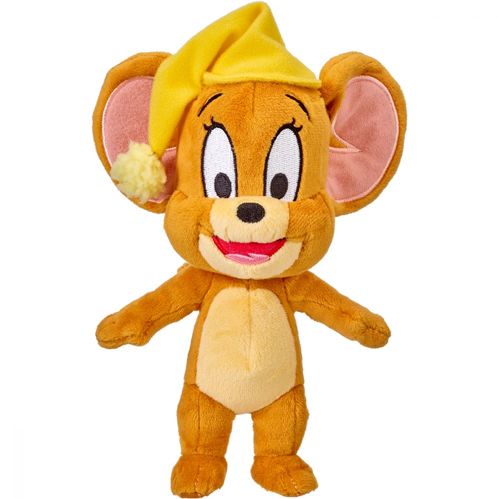 Jucarie de plus Tom and Jerry, Jerry Bed Time, 20 cm