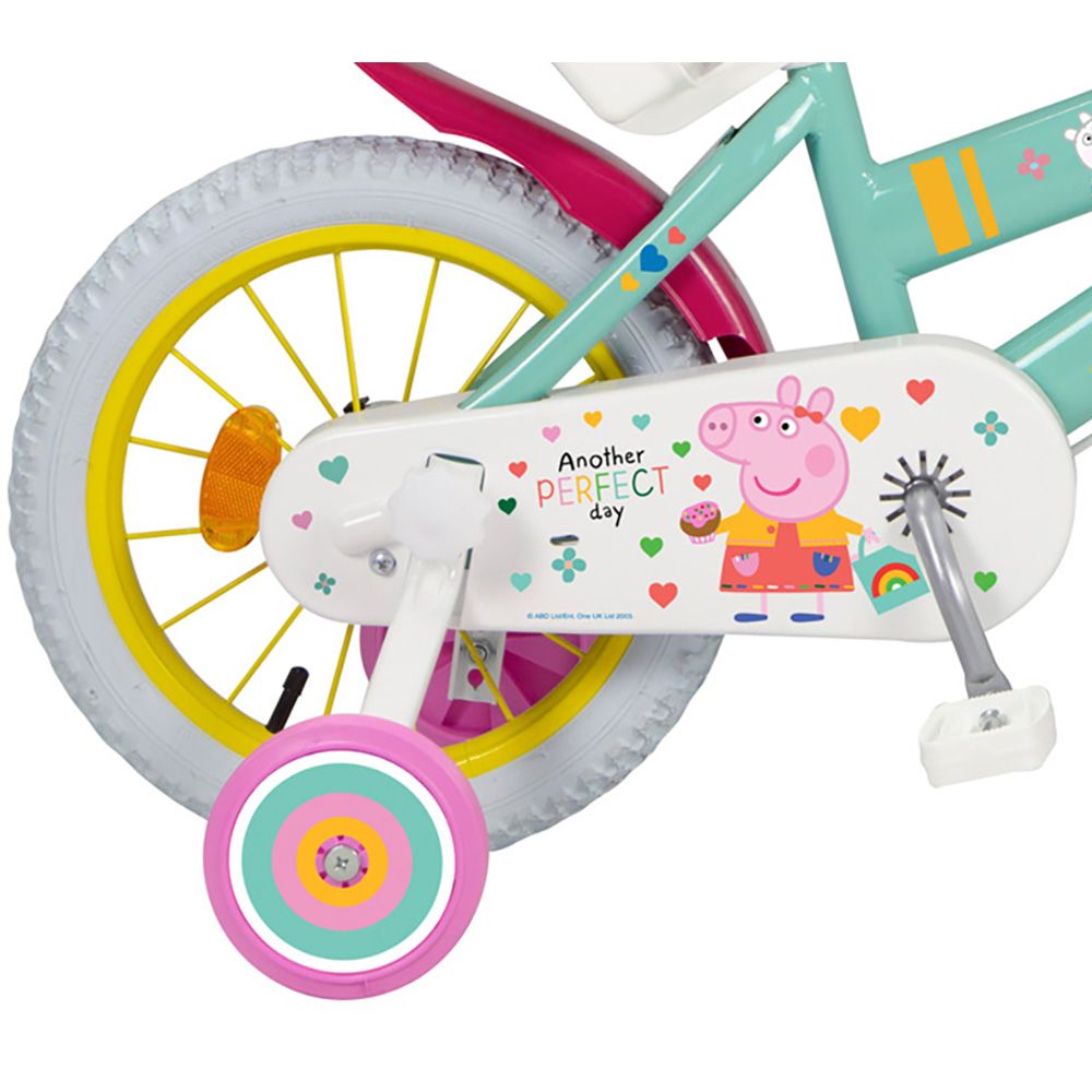 Bicicleta copii Peppa Pig, 14 inch