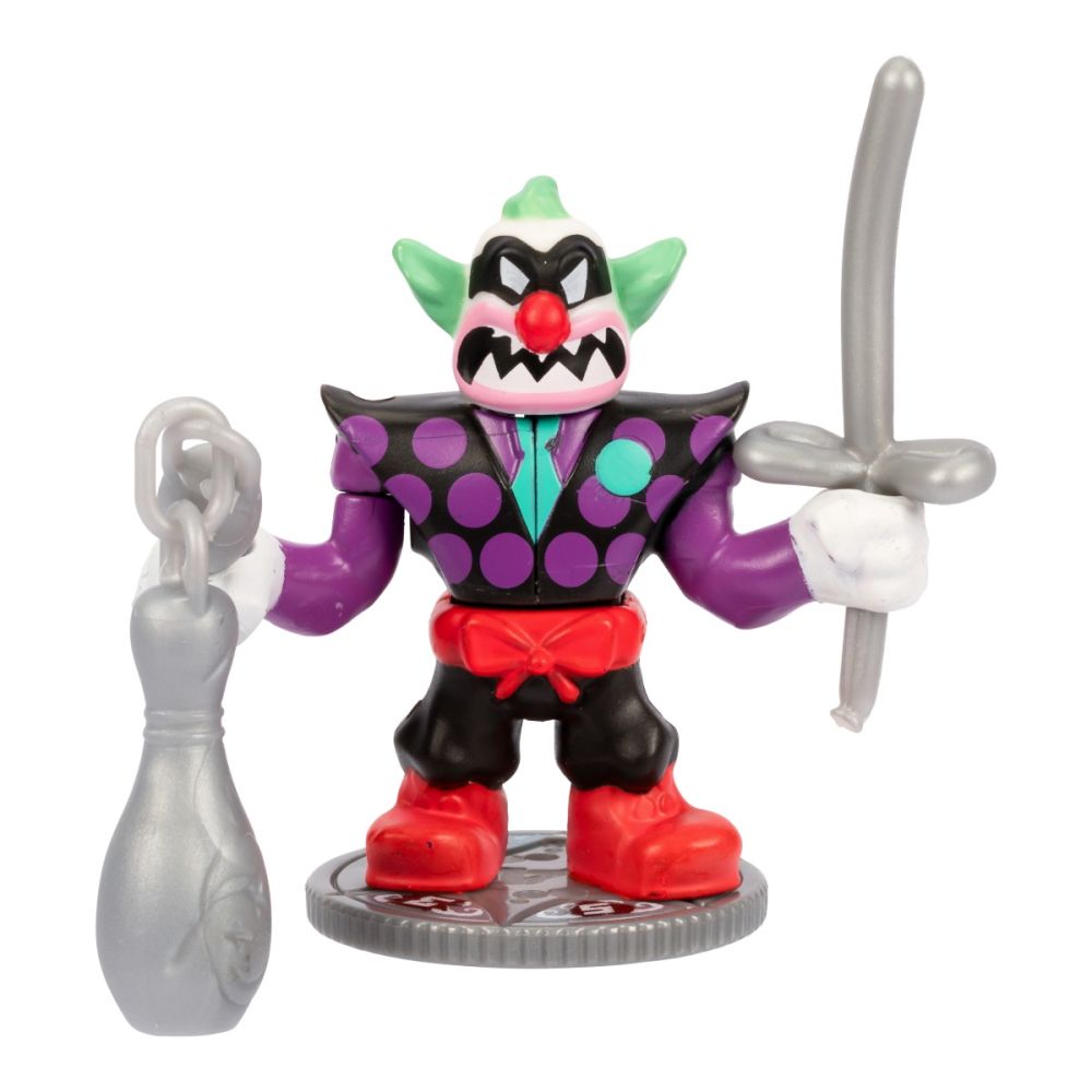 Figurina cu accesorii, Akedo, Ninja Fury, Mini Battling Action Warriors, S7
