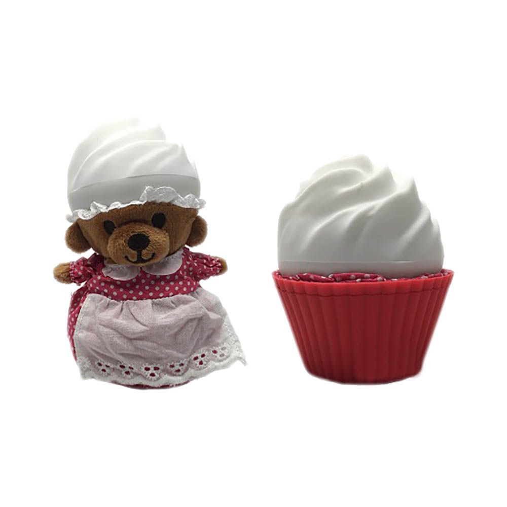 Ursulet Briosa Cupcake - Straw Beary Cream