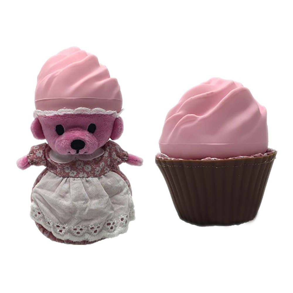 Ursulet Briosa Cupcake - Straw Beary Cupcake