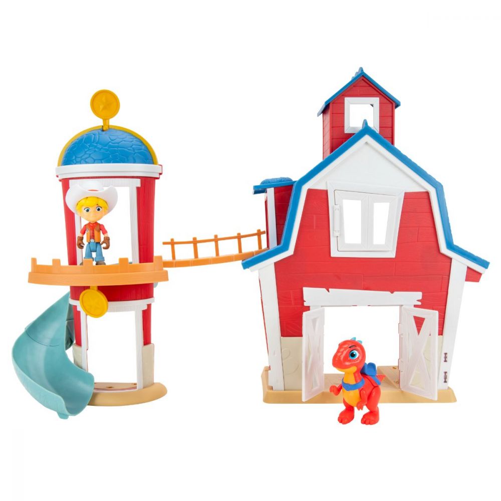 Set de joaca cu figurine si accesorii, Dino Ranch, Clubhouse