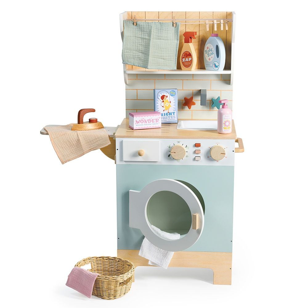 Spalatorie din lemn premium, Tender Leaf Toys