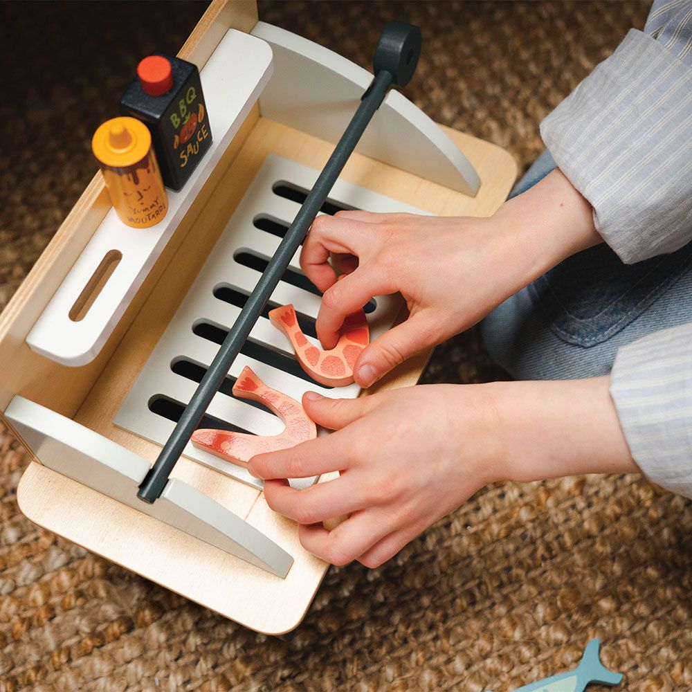 Set Gratar, din lemn premium, Tender Leaf Toys