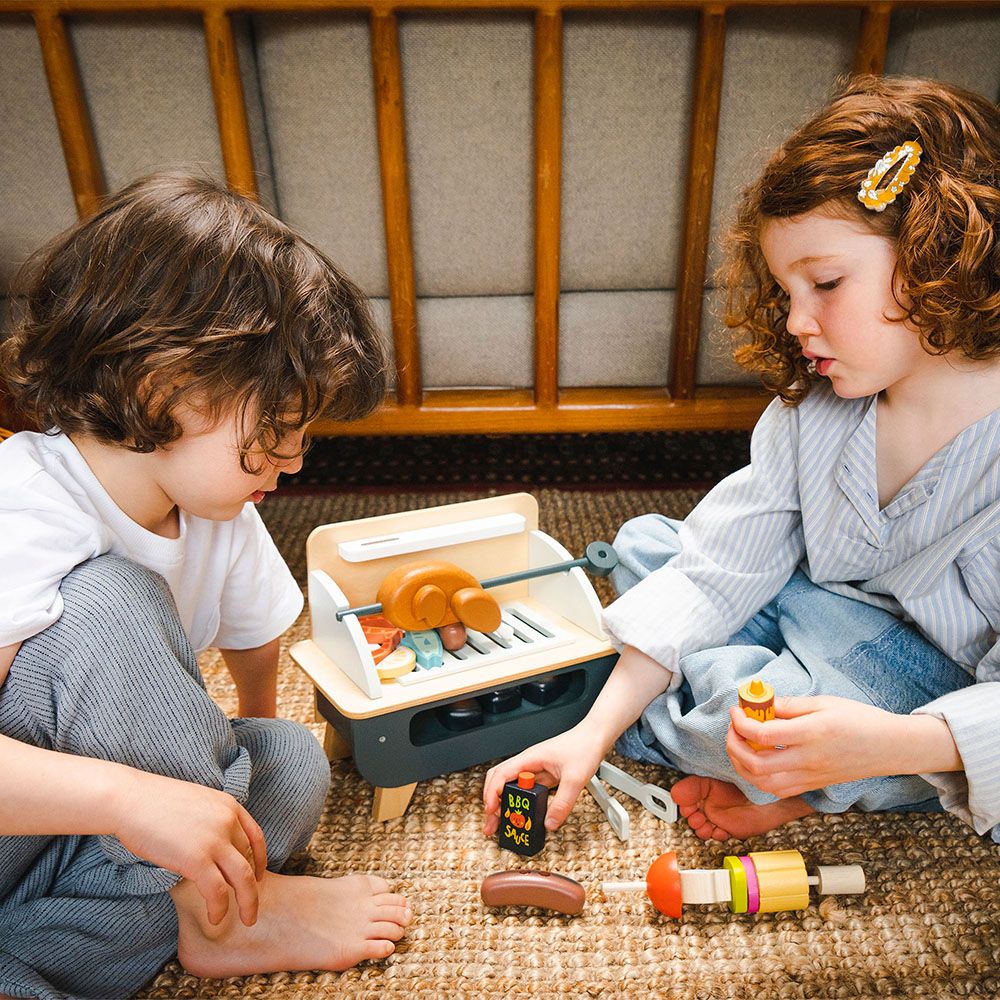 Set Gratar, din lemn premium, Tender Leaf Toys