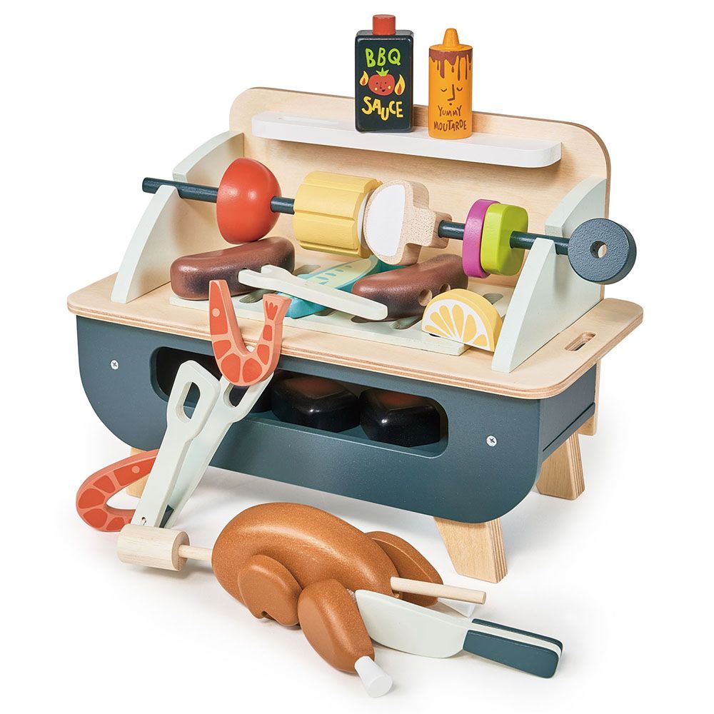 Set Gratar, din lemn premium, Tender Leaf Toys