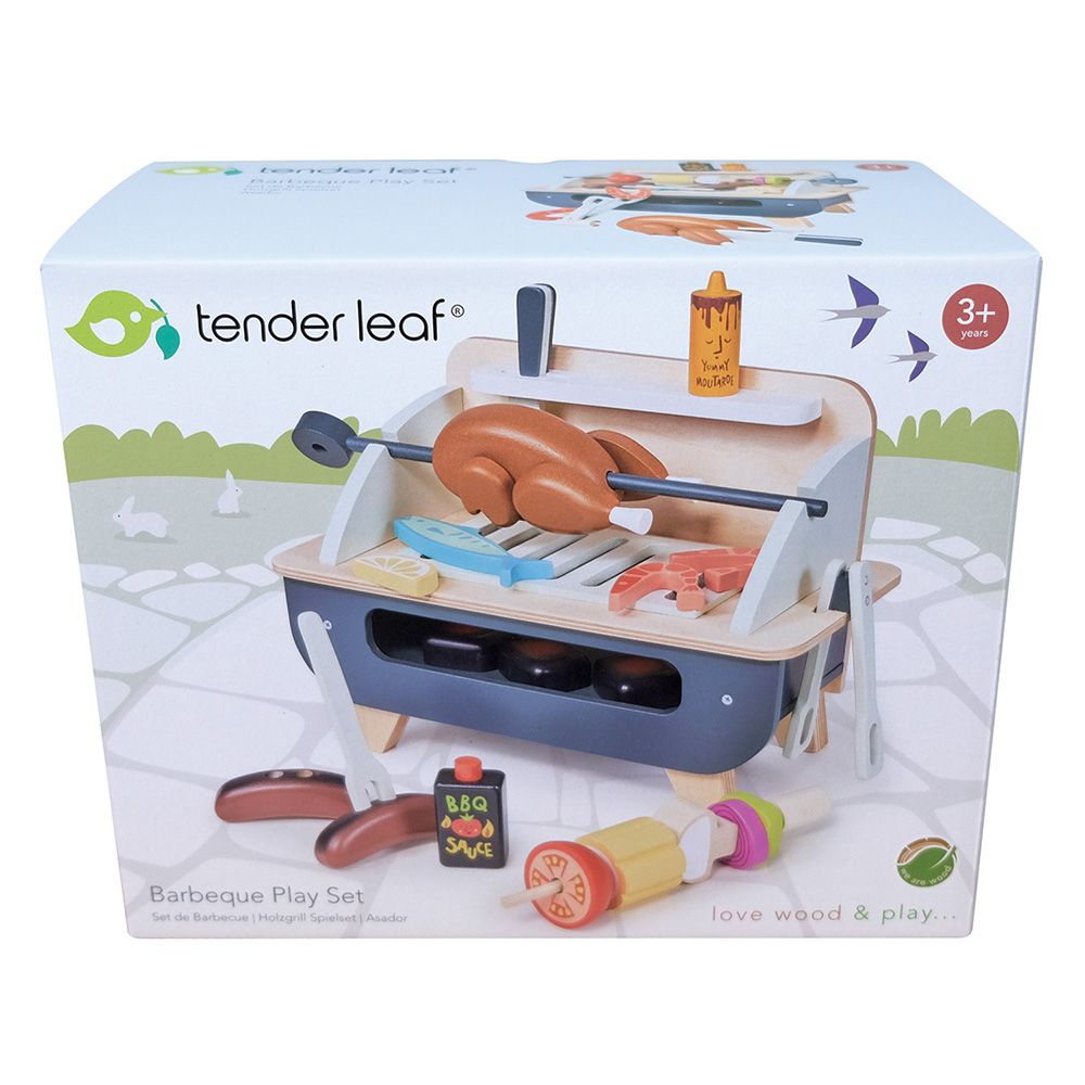 Set Gratar, din lemn premium, Tender Leaf Toys
