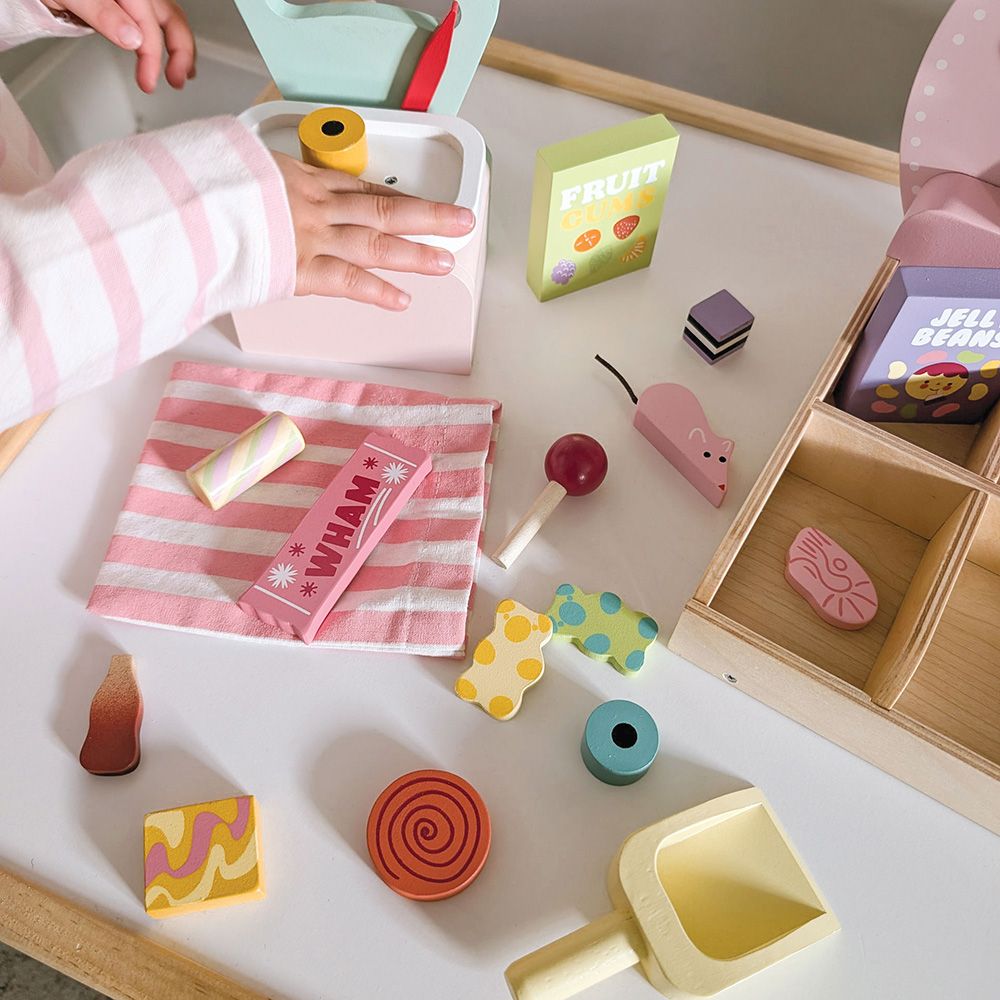Magazinul de dulciuri, din lemn premium, Tender Leaf Toys, Pic'n'Mix