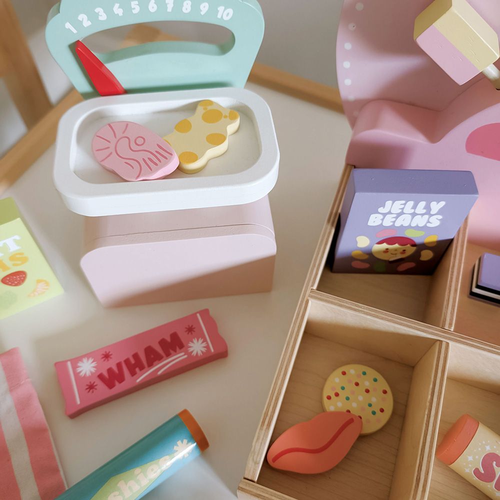 Magazinul de dulciuri, din lemn premium, Tender Leaf Toys, Pic'n'Mix