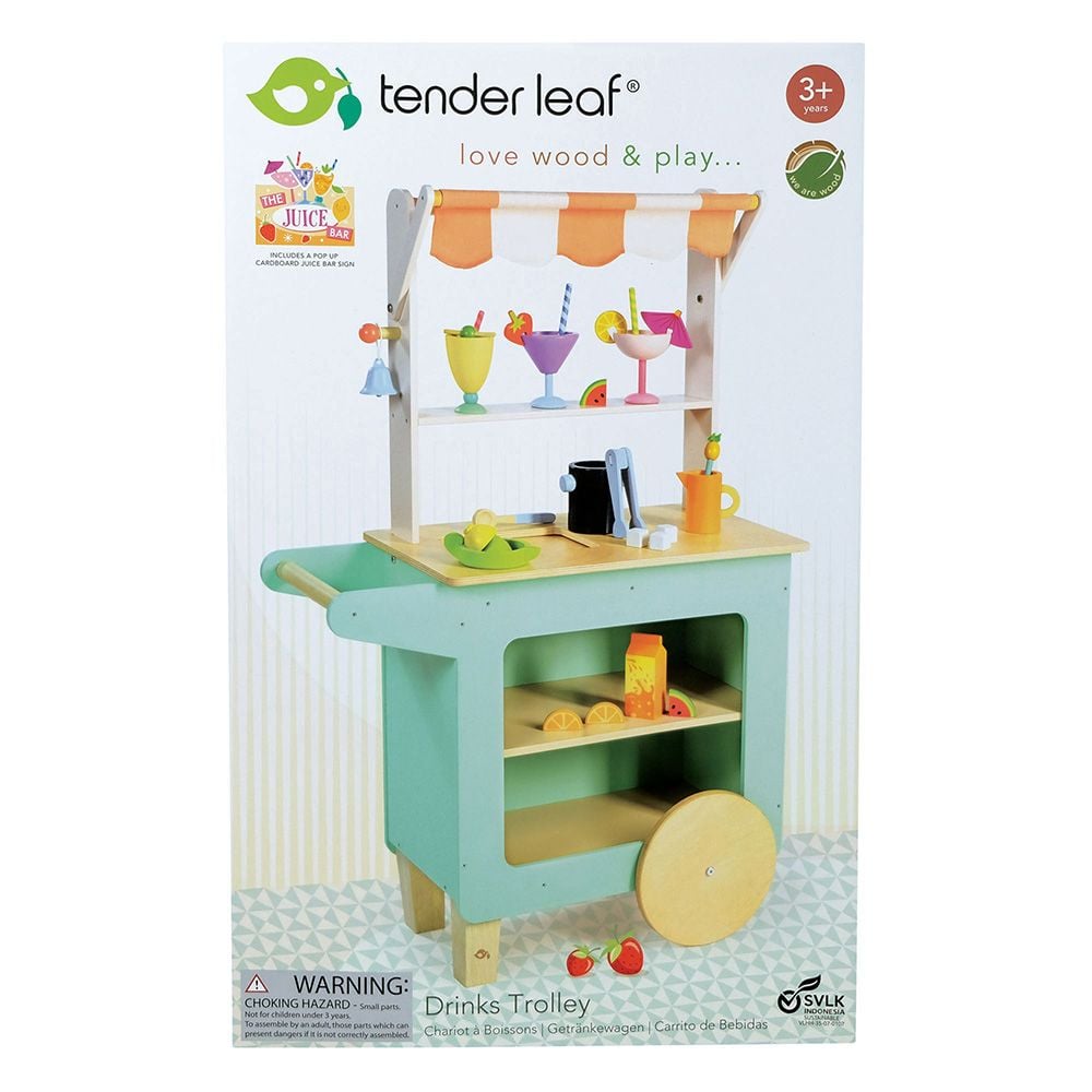 Standul cu bauturi, din lemn premium, Tender Leaf Toys