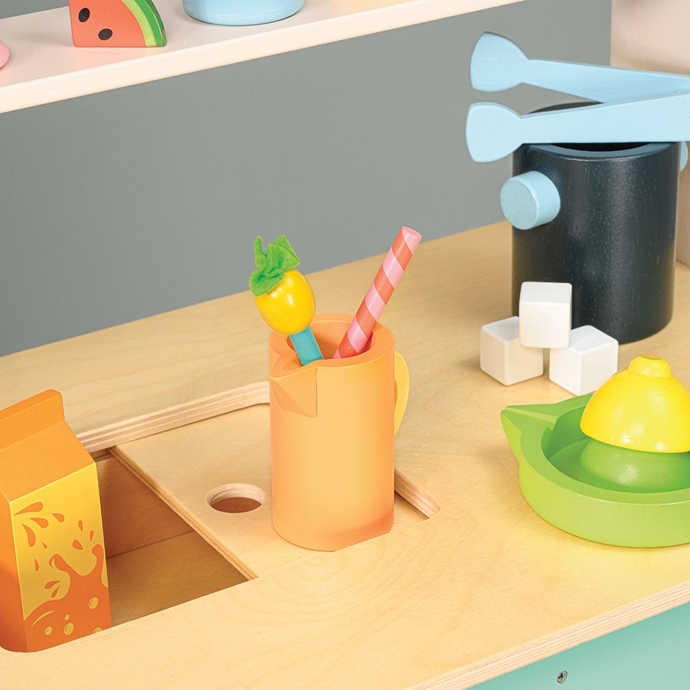 Standul cu bauturi, din lemn premium, Tender Leaf Toys