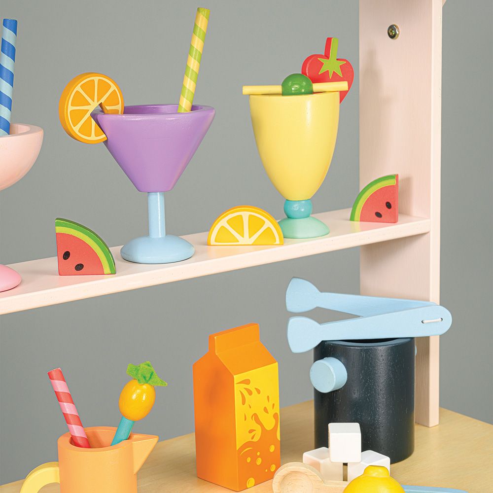Standul cu bauturi, din lemn premium, Tender Leaf Toys