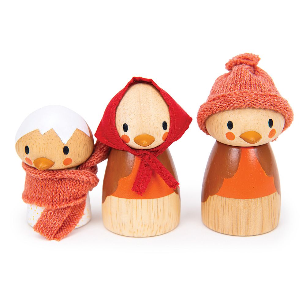 Casuta pentru pasari, din lemn premium, Tender Leaf Toys