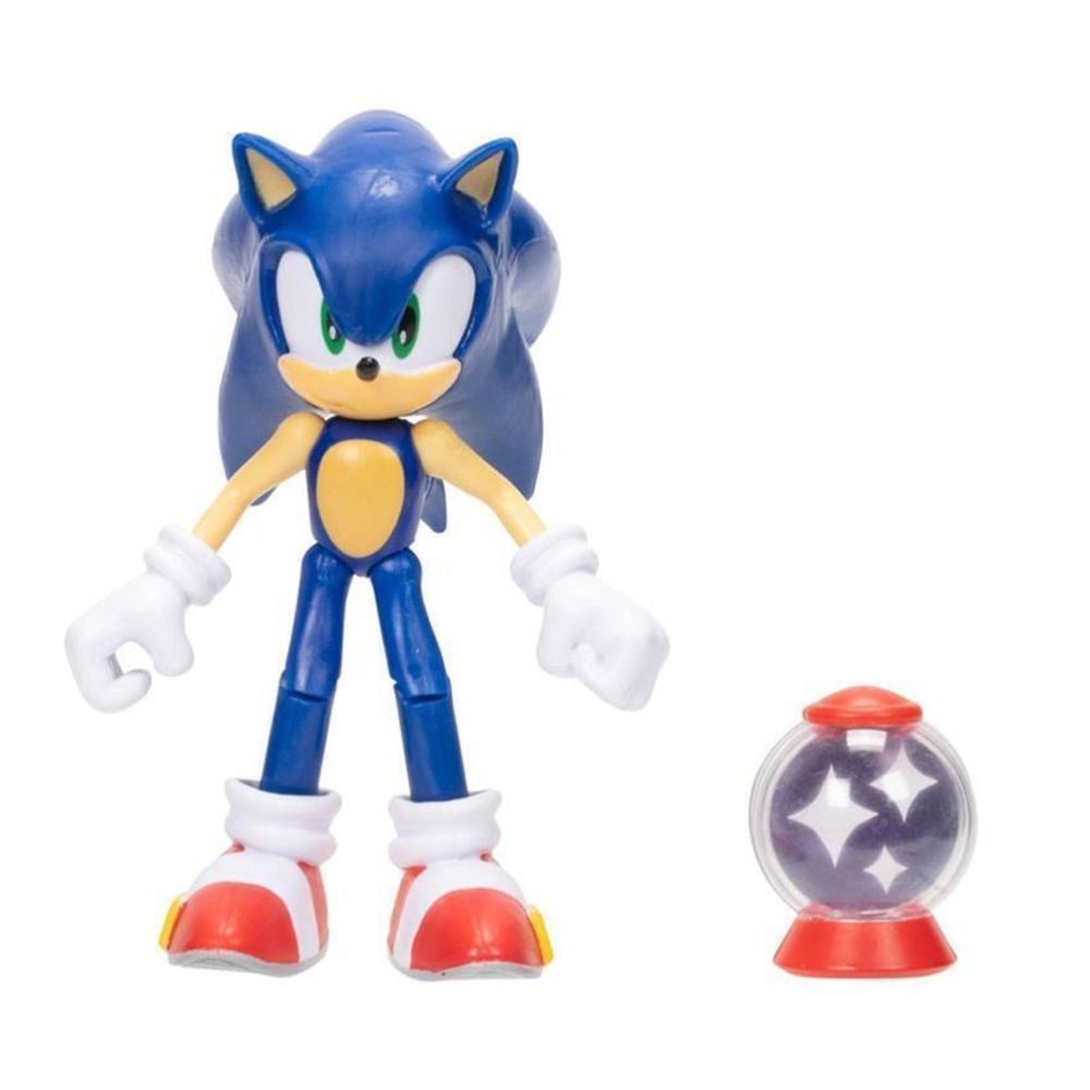 Figurina articulata cu accesoriu, Sonic the Hedgehog, Sonic, 10 cm, 2025