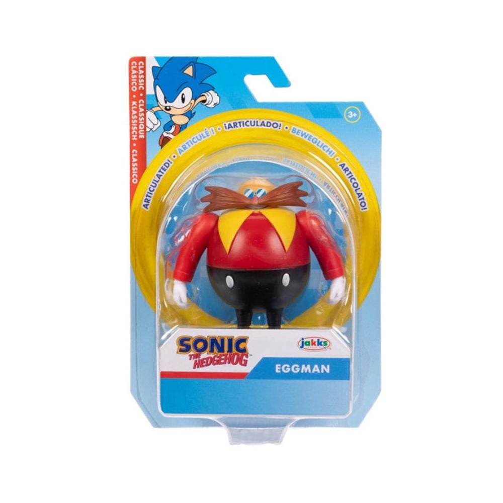 Figurina articulata, Sonic the Hedgehog, W19, Eggman, 6 cm