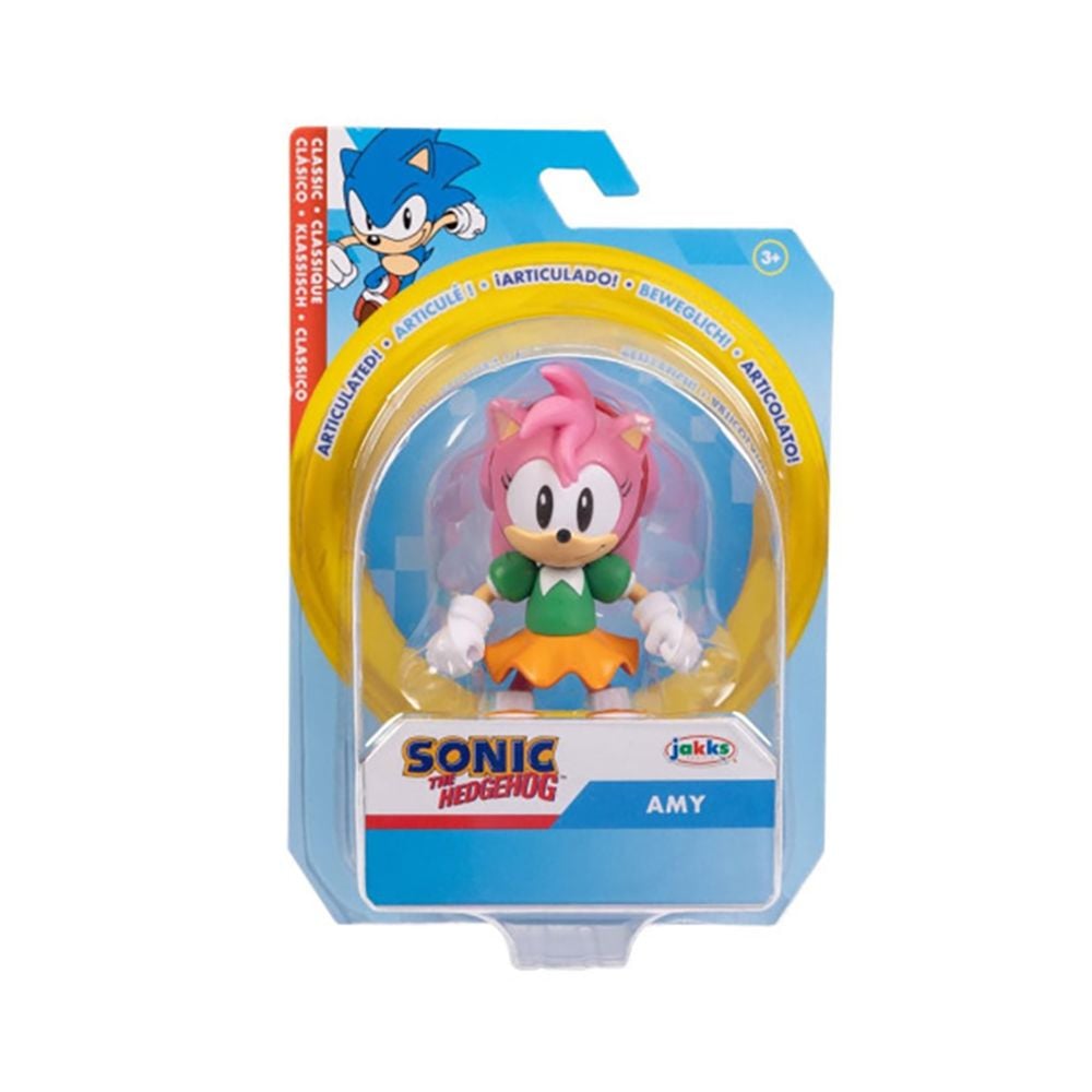 Figurina articulata, Sonic the Hedgehog, W19, Amy, 6 cm