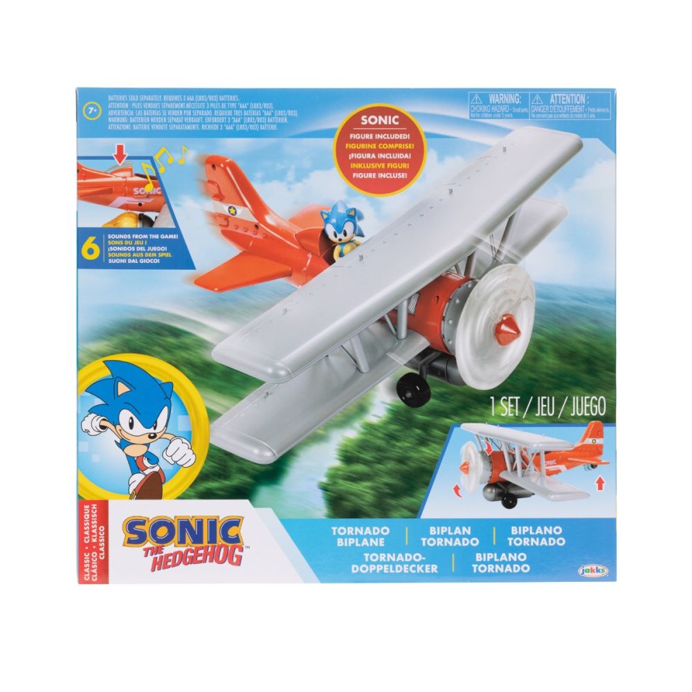 Figurina cu avion, Sonic the Hedgehog, Tornado Biplane