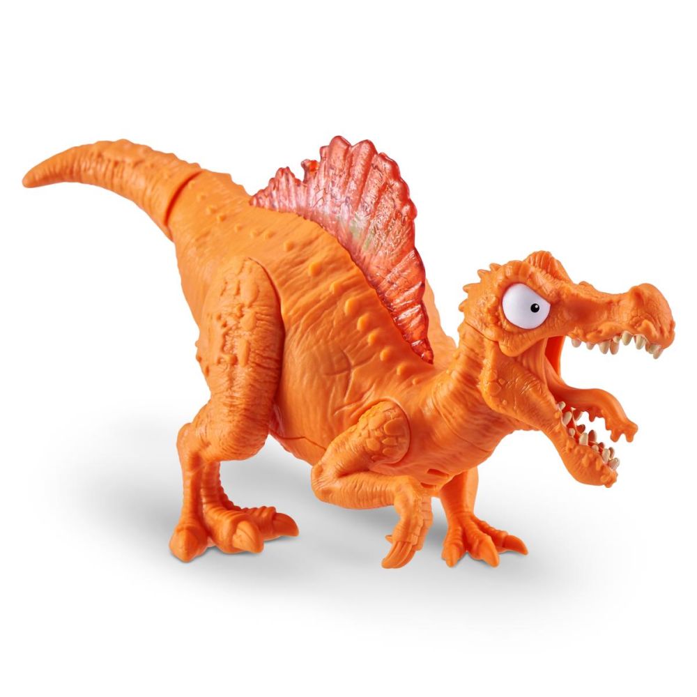 Figurina surpriza in ou, Smashers, Mega Light Up Dino, Galben, 21 cm
