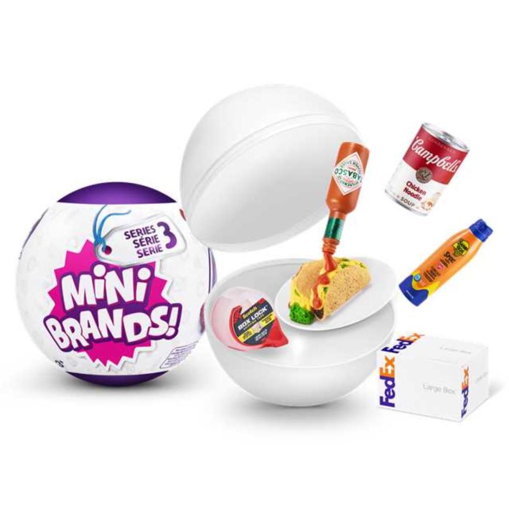 Bila cu 5 surprize, Mini Brands, Global, Seria 3
