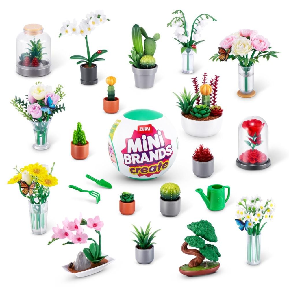 Bila cu 5 surprize, Mini Brands, Create, Plante