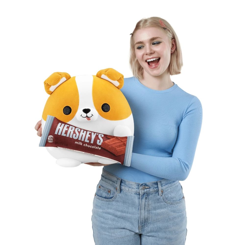Jucarie de plus, Snackles, S1 W2, Hersheys Milk Chocolate, 35 cm